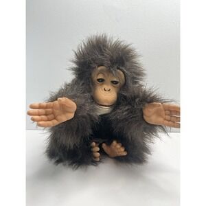 Vintage 2005 FurReal Friends Cuddle Chimp Baby Monkey - Intermittent Clicking